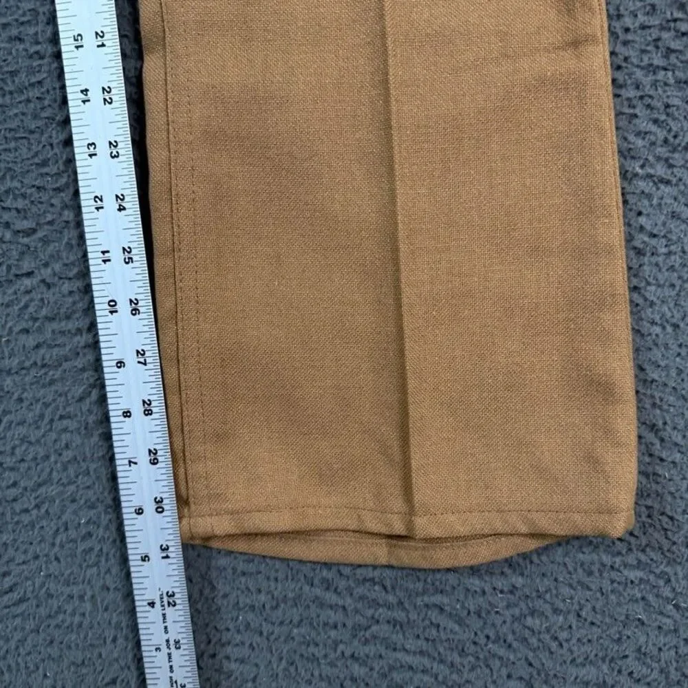 Vtg Levis Pants Mens 30x31 Brown Bootcut Big E Sta-Prest Made in USA 1970s
